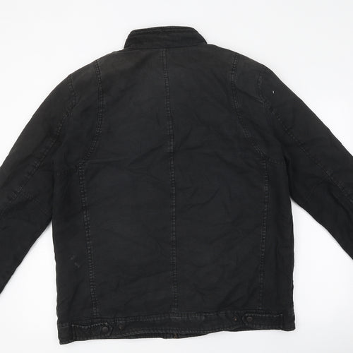 Levi's Mens Black Jacket Size L Zip