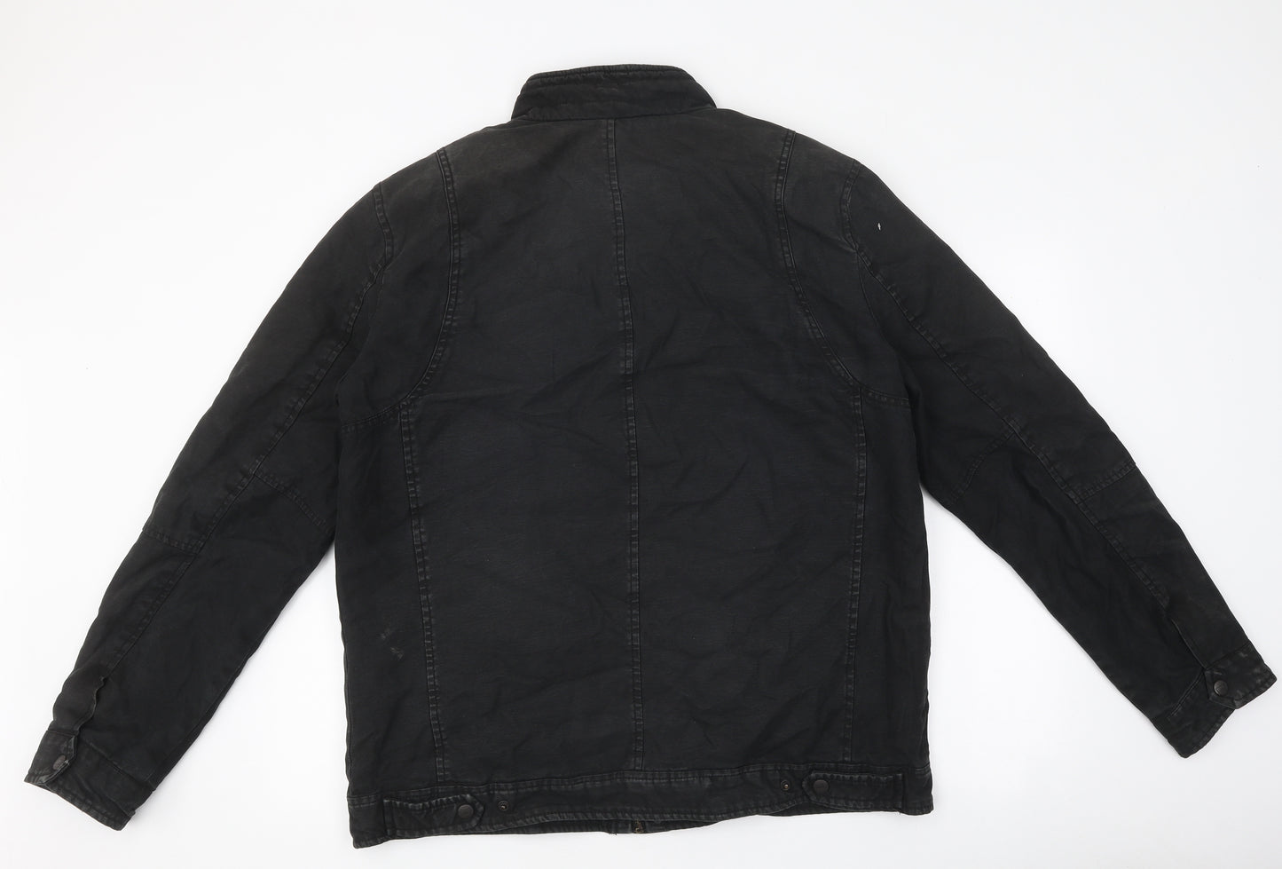 Levi's Mens Black Jacket Size L Zip