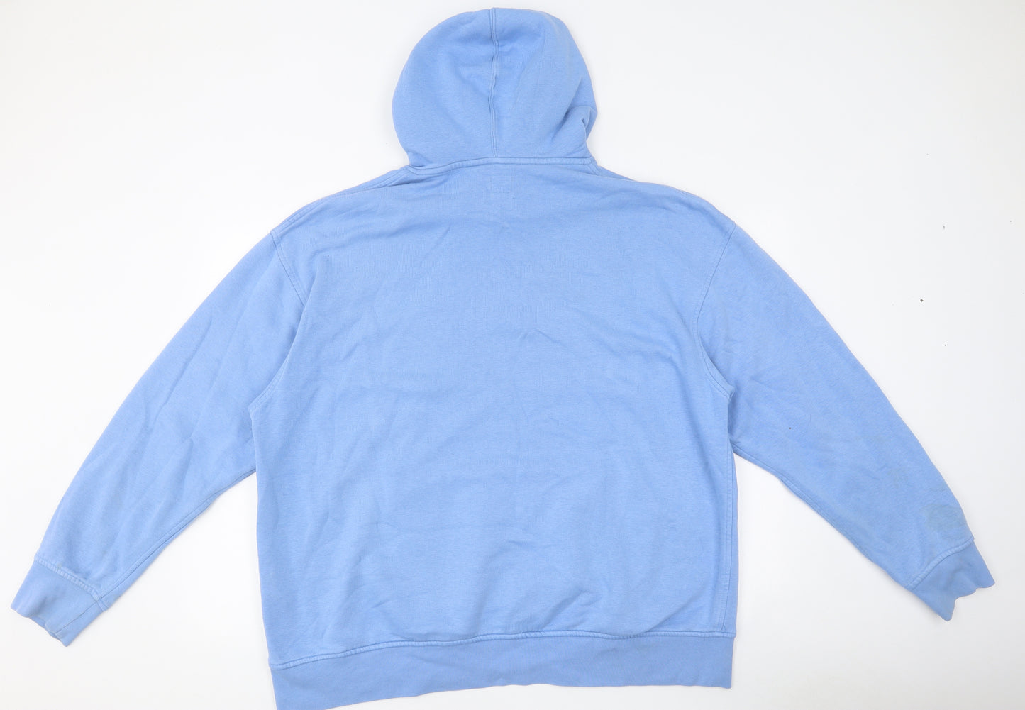 Levi's Mens Blue Polyester Pullover Hoodie Size XL