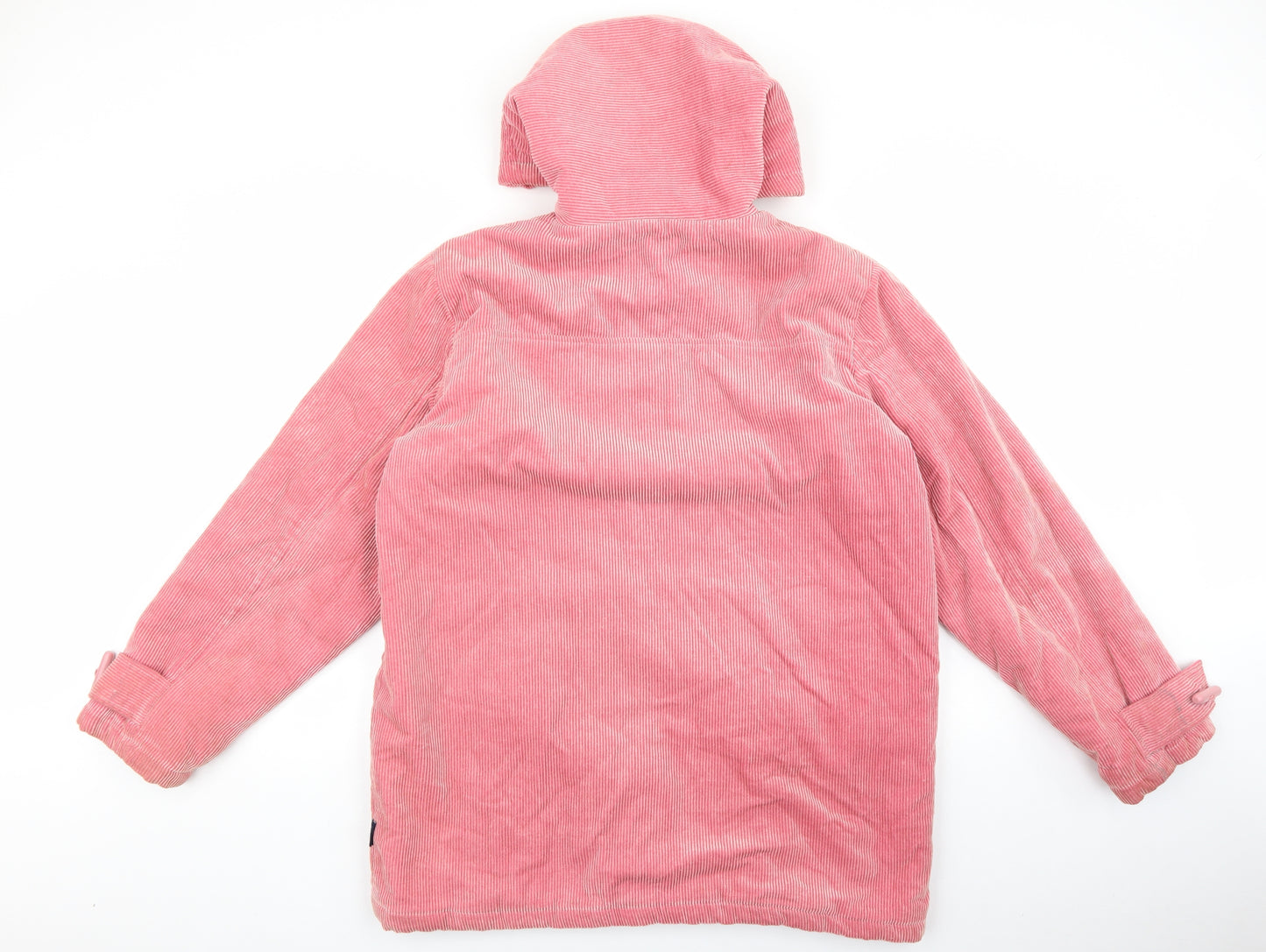 Cotton Traders Womens Pink Pea Coat Coat Size M Toggle