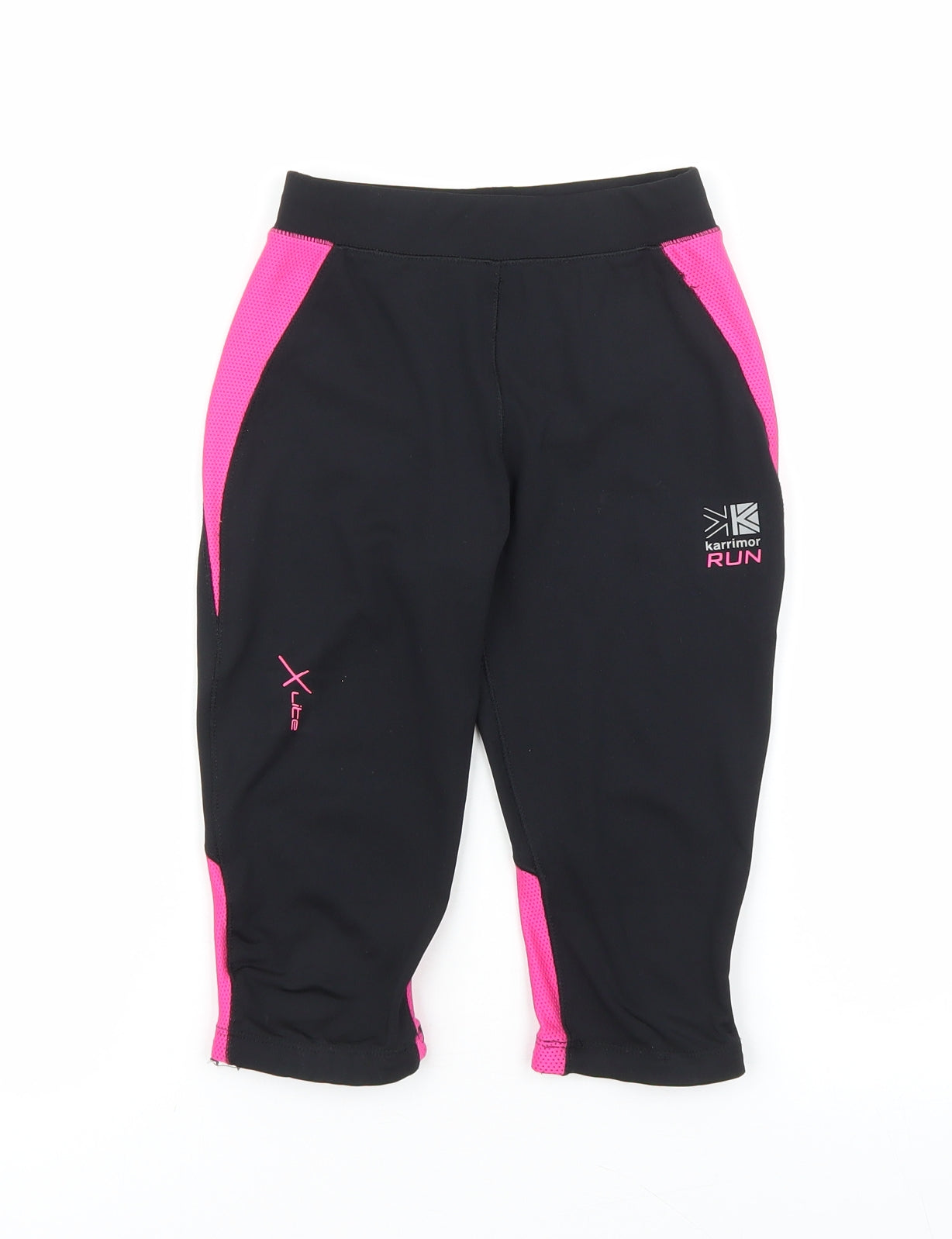 Karrimor Girls Multicoloured Faux Fur Cropped Trousers Size 7-8 Years Regular Tie