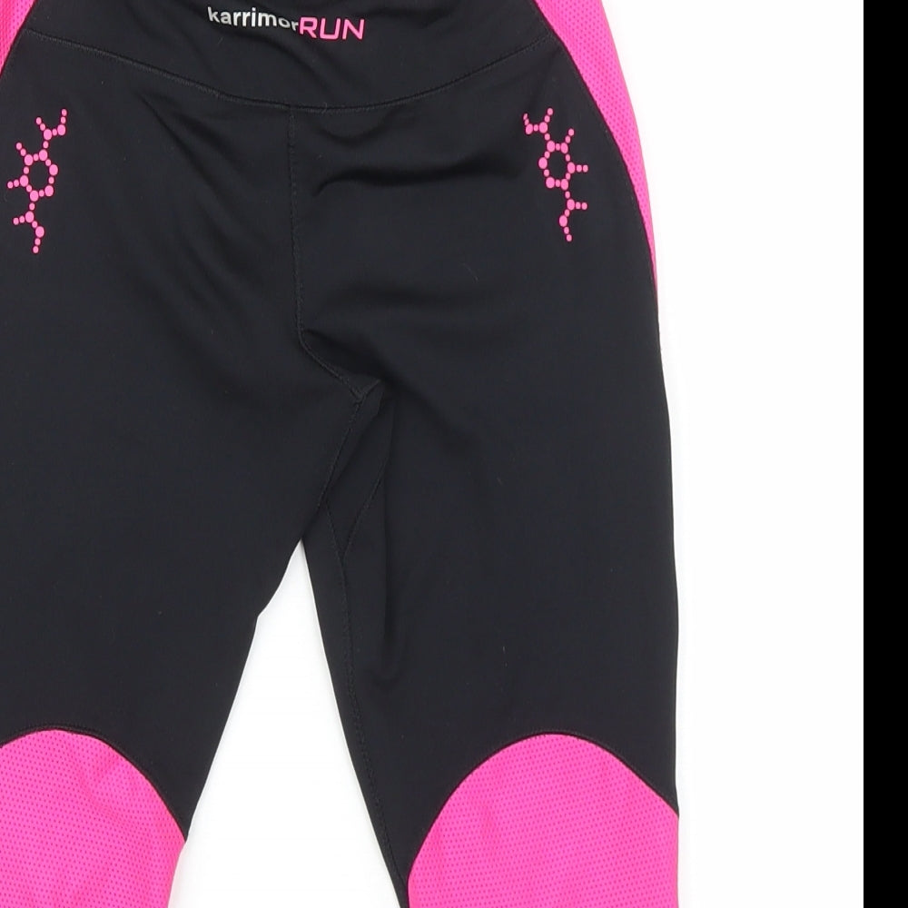 Karrimor Girls Multicoloured Faux Fur Cropped Trousers Size 7-8 Years Regular Tie