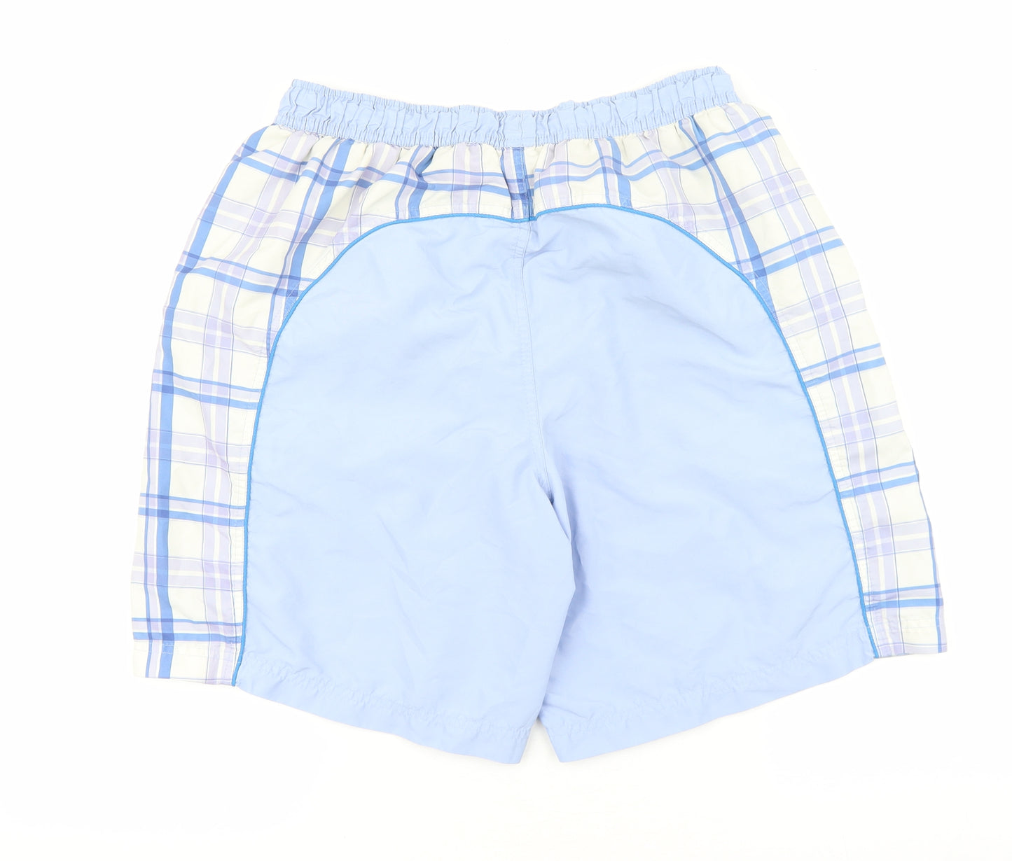 Preworn Mens Multicoloured Geometric Polyester Sweat Shorts Size L L9 in Regular - Swim Shorts
