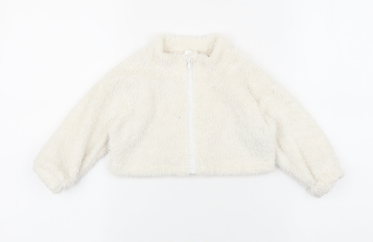SheIn Baby Ivory Jacket Size 12-18 Months Zip
