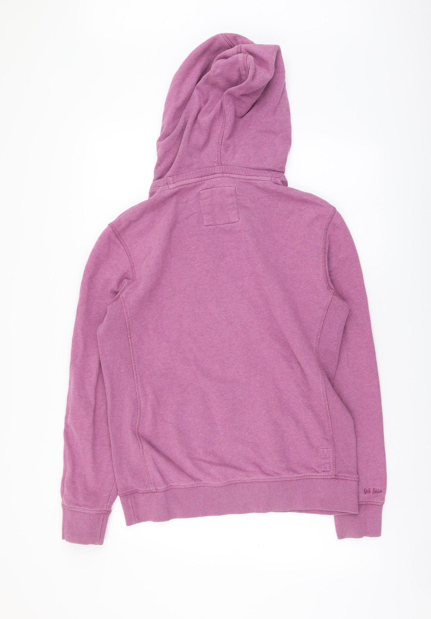 Fat Face Womens Purple Cotton Pullover Hoodie Size 12 Pullover