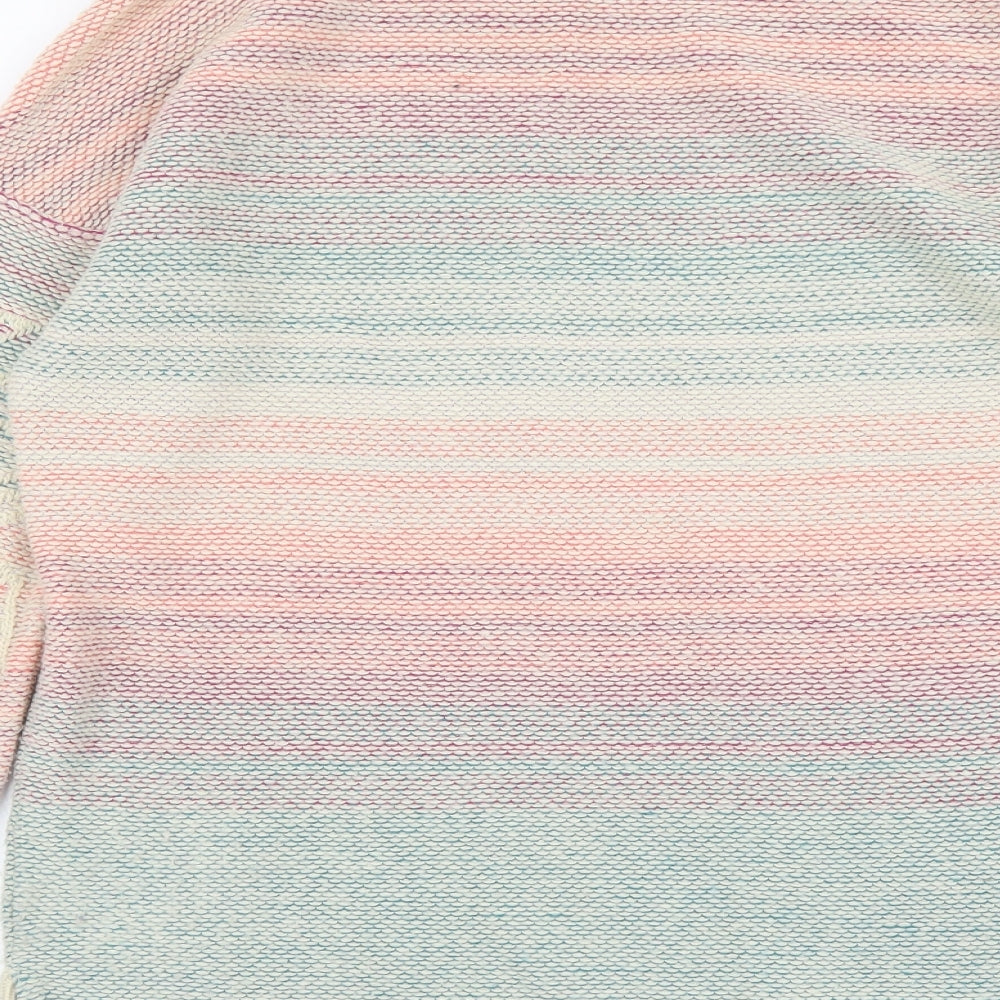 George Womens Multicoloured Round Neck Geometric Acrylic Pullover Jumper Size 12