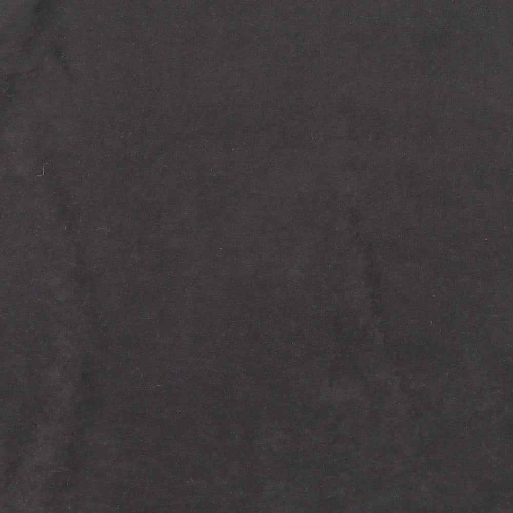 ELVI Womens Brown Polyester Basic Button-Up Size 26 Collared