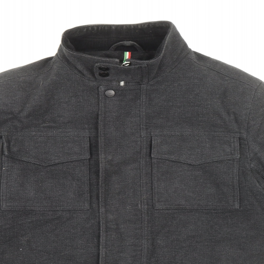 NEXT Mens Grey Jacket Coat Size S Zip