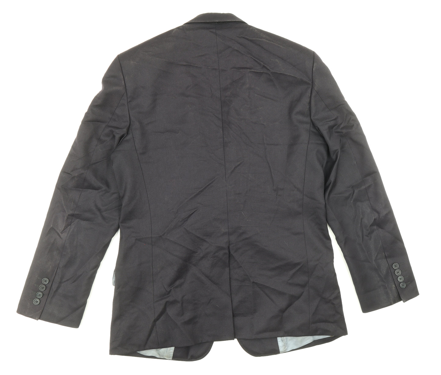 Ted Baker Mens Blue Viscose Jacket Suit Jacket Size 40