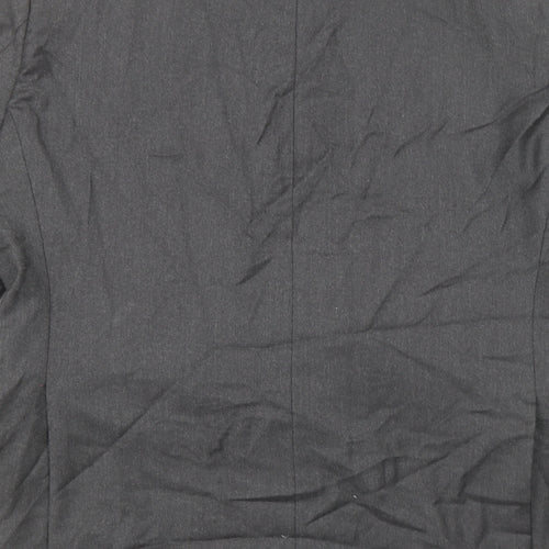 T.M.Lewin Mens Grey Wool Jacket Suit Jacket Size 40