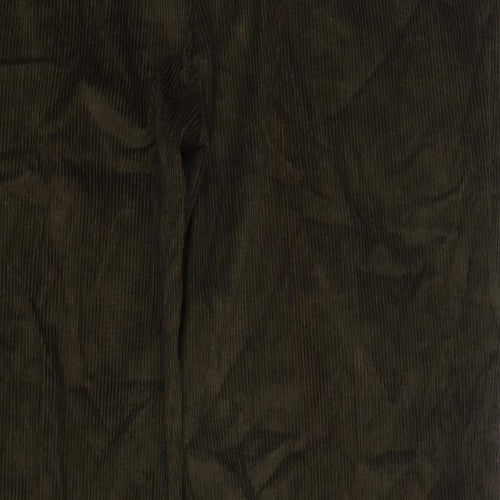 Bosworth Mens Brown Cotton Trousers Size 40 in L29 in Regular Zip
