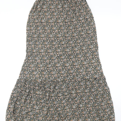 Primark Womens Multicoloured Floral Viscose Maxi Skirt Size 4XL