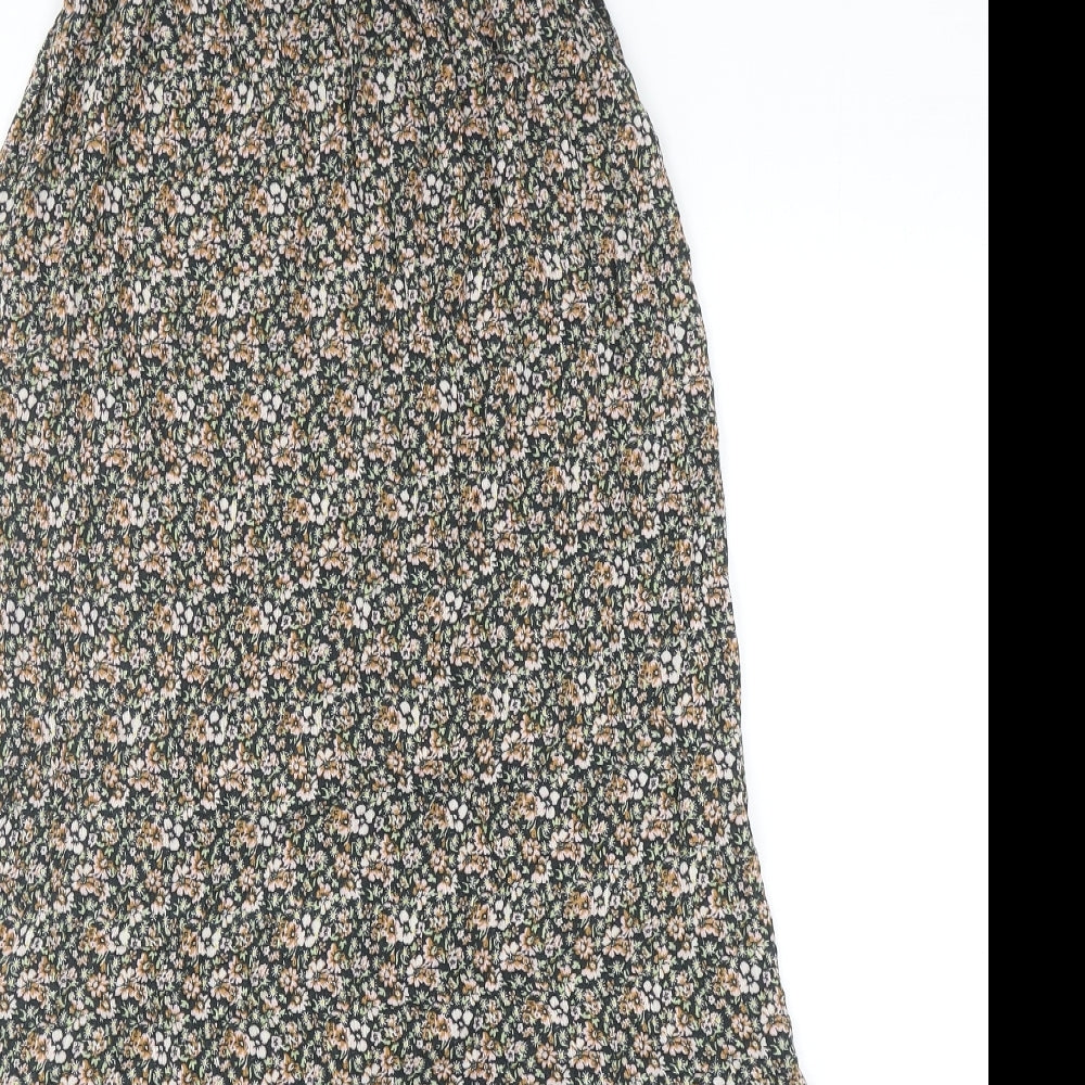 Primark Womens Multicoloured Floral Viscose Maxi Skirt Size 4XL
