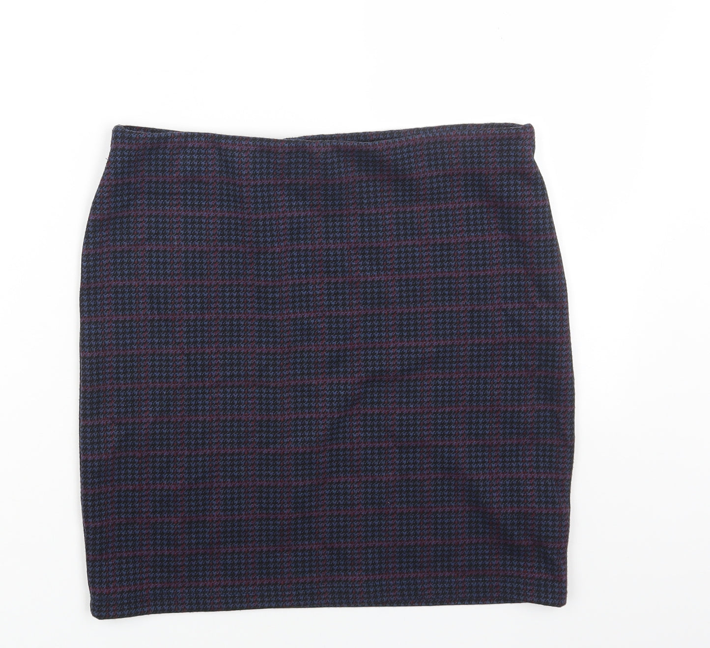 New Look Womens Blue Polyester Bandage Skirt Size 12