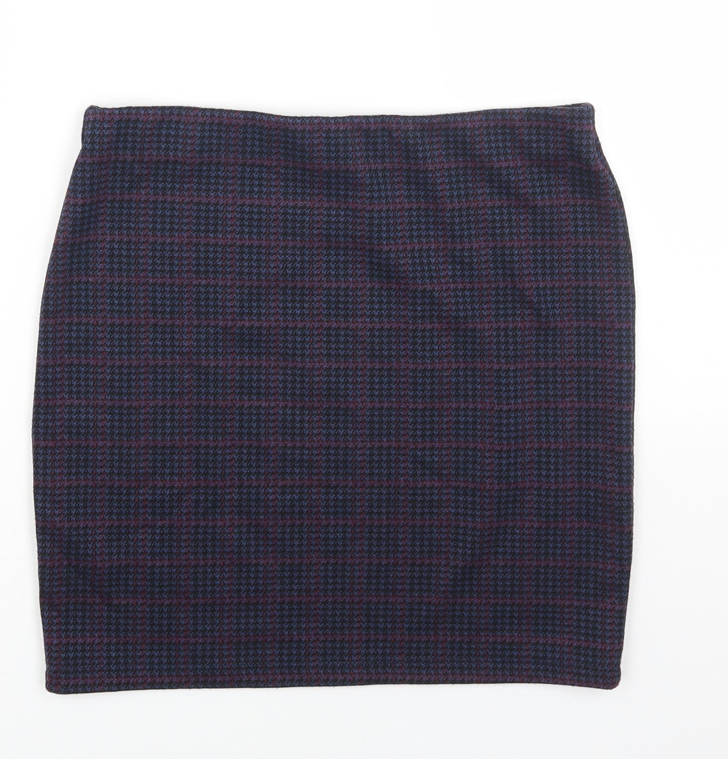 New Look Womens Blue Polyester Bandage Skirt Size 12