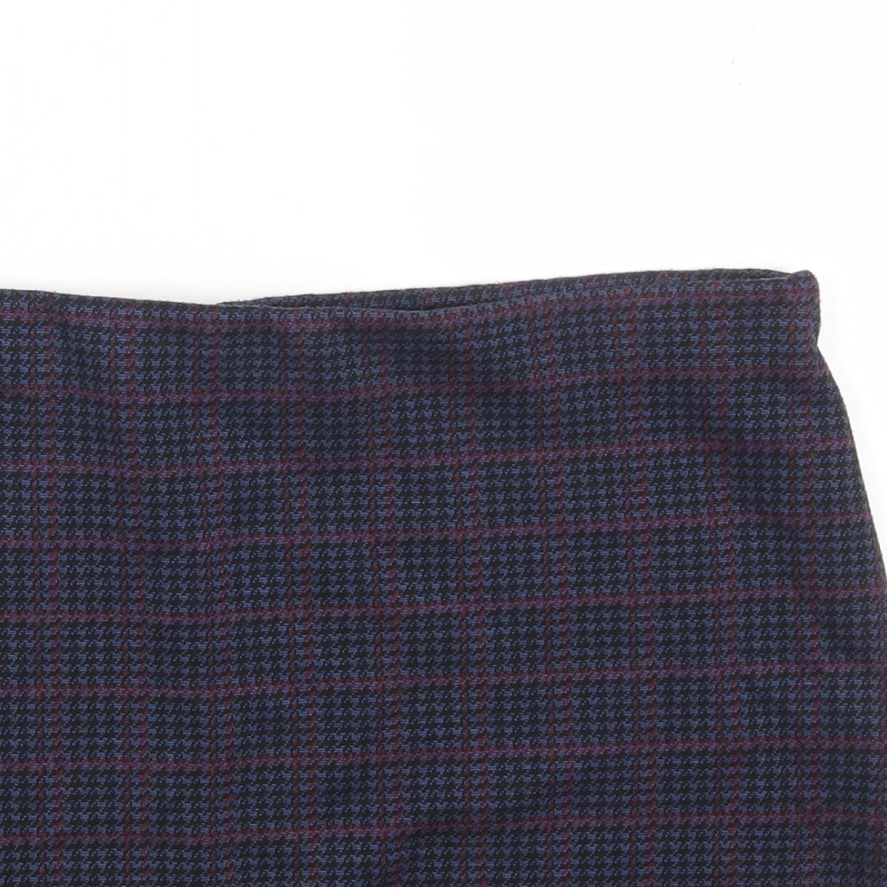 New Look Womens Blue Polyester Bandage Skirt Size 12