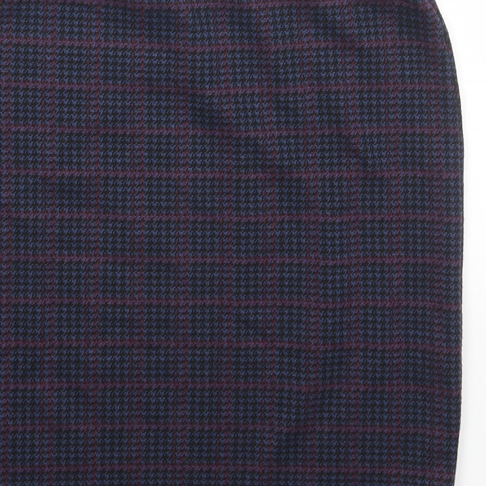 New Look Womens Blue Polyester Bandage Skirt Size 12