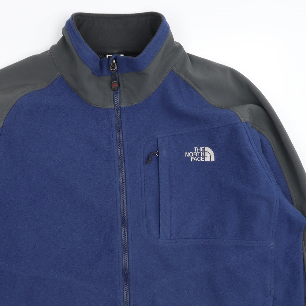 The North Face Mens Multicoloured Windbreaker Jacket Size 2XL Zip