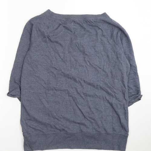 E-vie Womens Blue Polyester Pullover Sweatshirt Size 18 Pullover