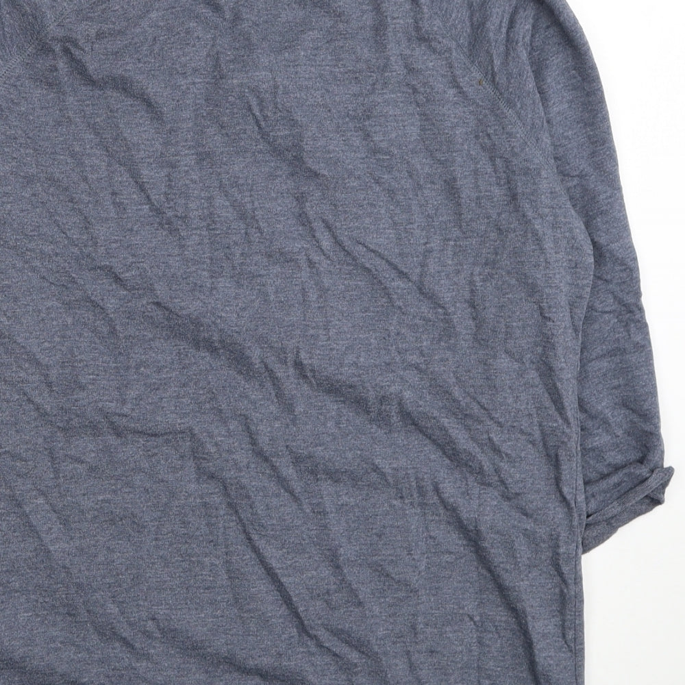 E-vie Womens Blue Polyester Pullover Sweatshirt Size 18 Pullover
