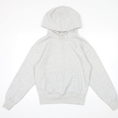 H&M Womens Grey Cotton Pullover Hoodie Size 4XL Pullover