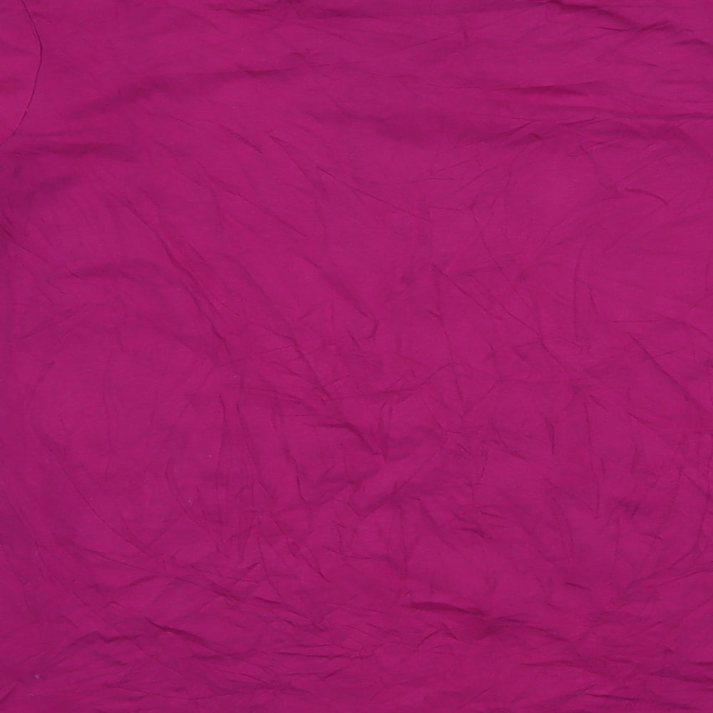 Primark Womens Pink Cotton Basic Tank Size 18 Round Neck