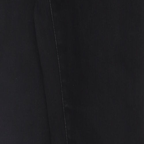 H&M Womens Black Cotton Skinny Jeans Size 10 L30 in Regular Button