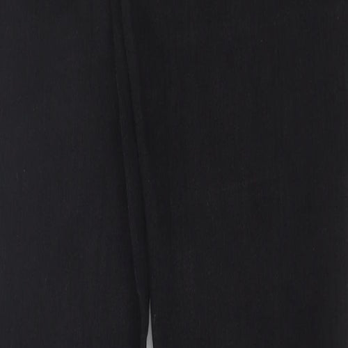 H&M Womens Black Cotton Skinny Jeans Size 10 L30 in Regular Button