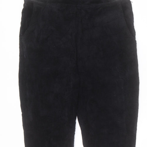 Goldie Womens Black Viscose Dungaree One-Piece Size M Buckle