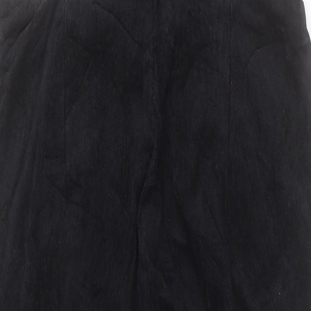 Goldie Womens Black Viscose Dungaree One-Piece Size M Buckle