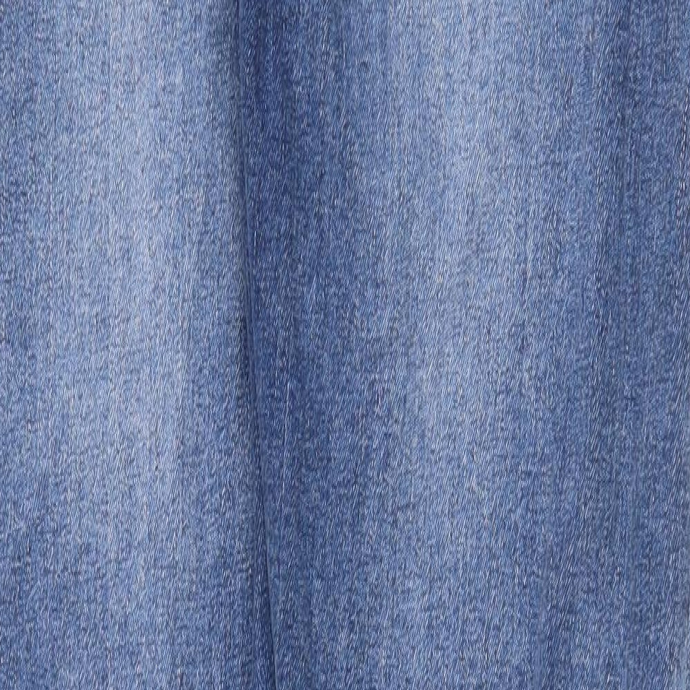 NEXT Mens Blue Cotton Skinny Jeans Size 30 in Regular Zip