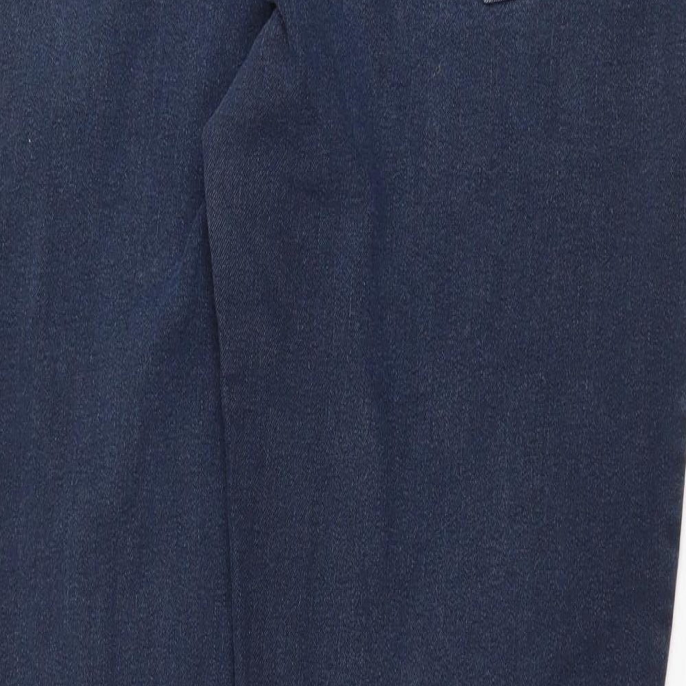 Marks and Spencer Womens Blue Cotton Jegging Jeans Size 12 Regular