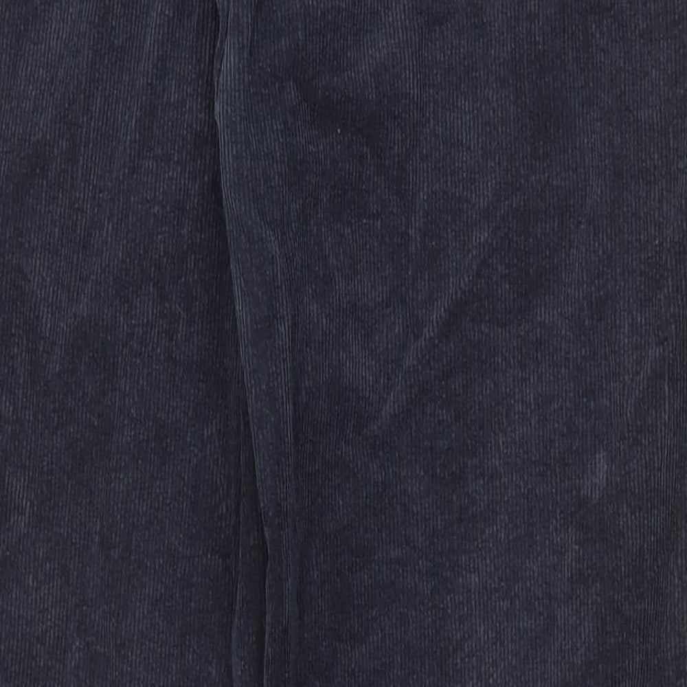 TU Mens Blue Cotton Straight Jeans Size 34 in Regular Zip