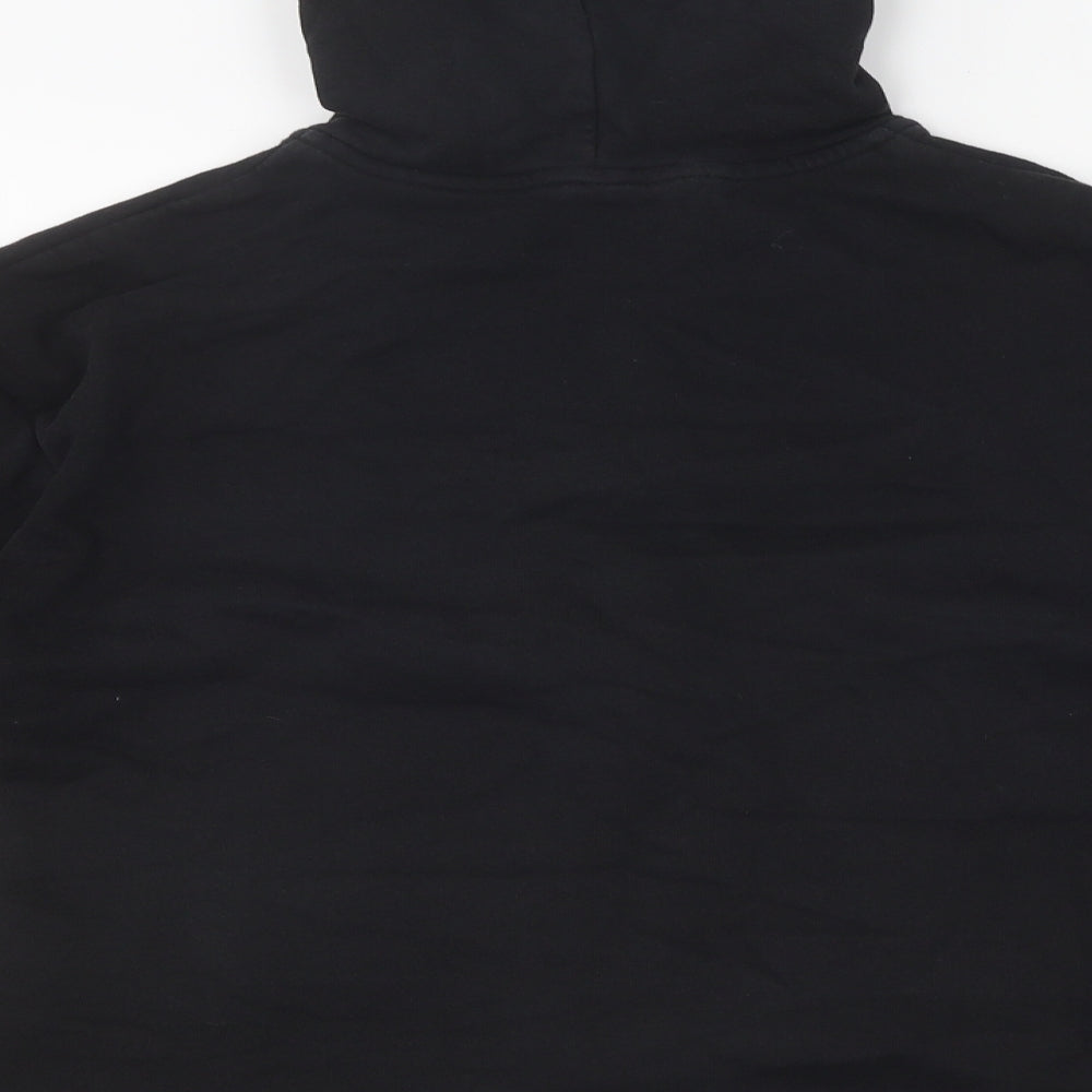 PUMA Boys Black 100% Cotton Full Zip Hoodie Size 11-12 Years Zip