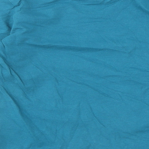 Urbn Dept Boys Blue 100% Cotton Basic T-Shirt Size 6 Years Round Neck Pullover