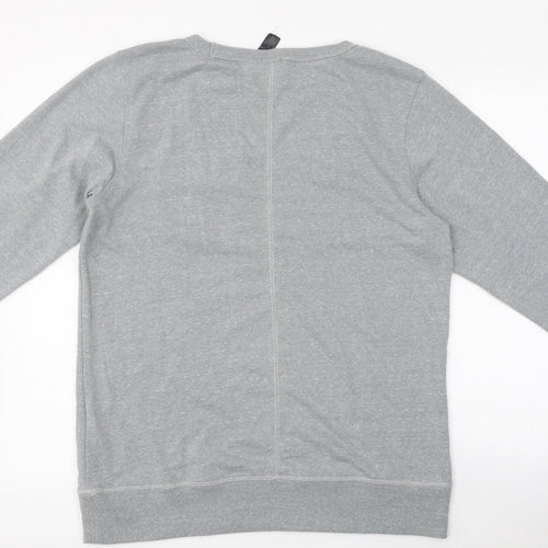 O'Neal Womens Grey Cotton Pullover Sweatshirt Size M Pullover