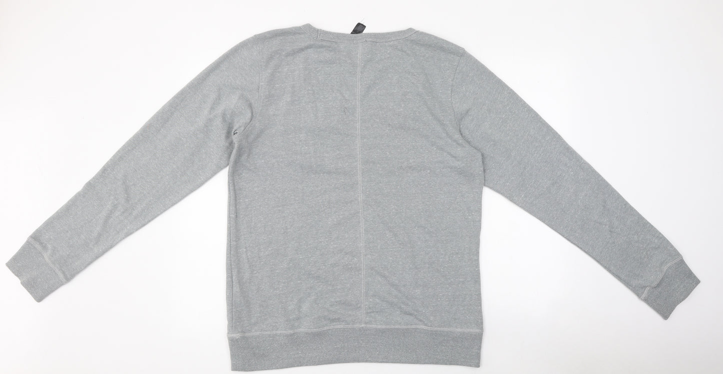 O'Neal Womens Grey Cotton Pullover Sweatshirt Size M Pullover