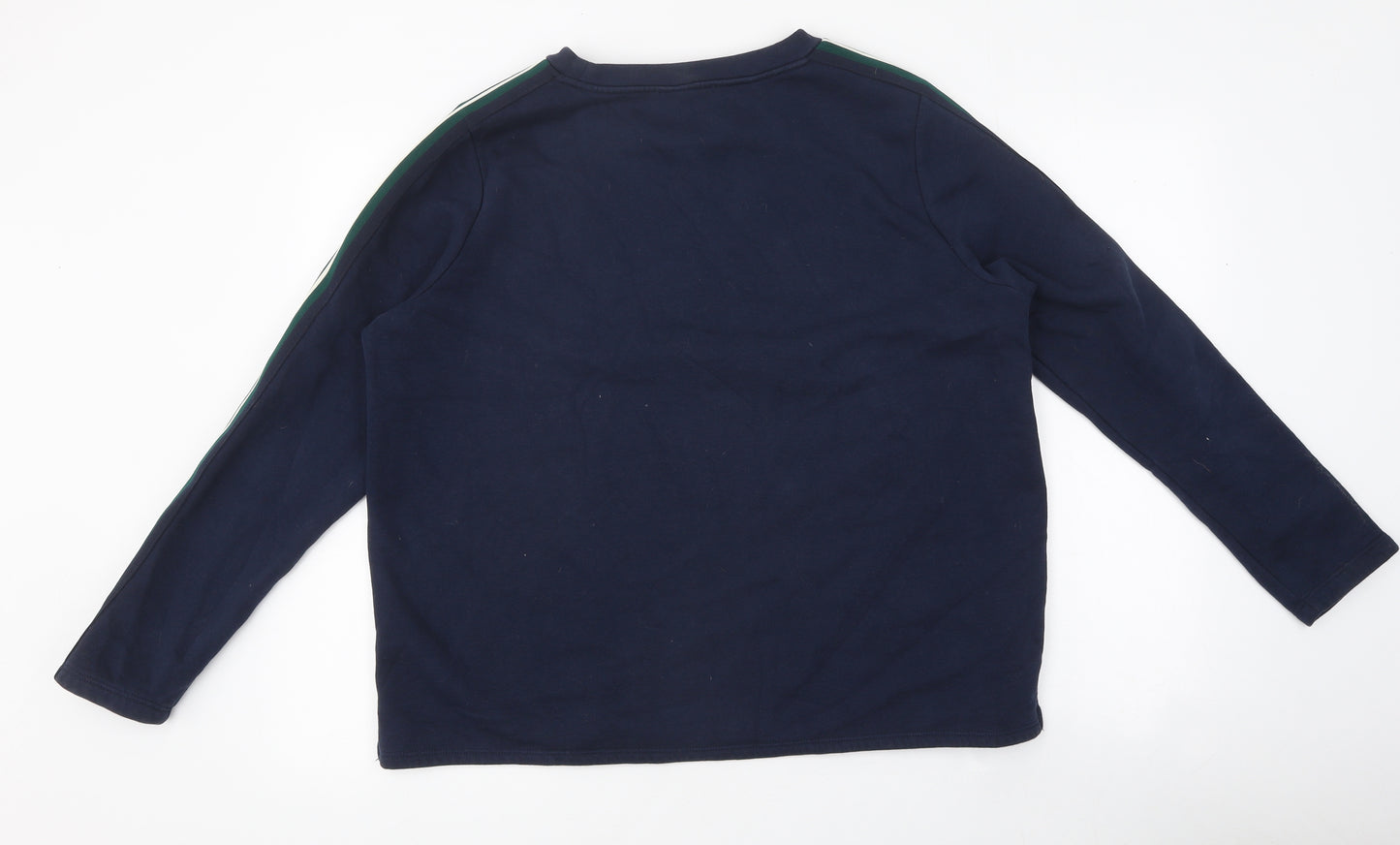 Marks and Spencer Womens Blue Polyester Pullover Sweatshirt Size 14 Pullover