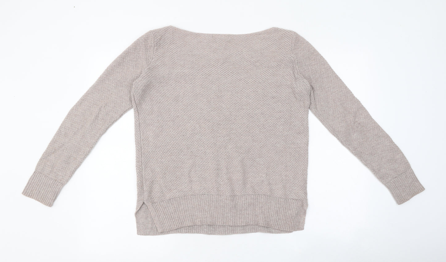 Gap Womens Beige Polyester Pullover Sweatshirt Size S Pullover