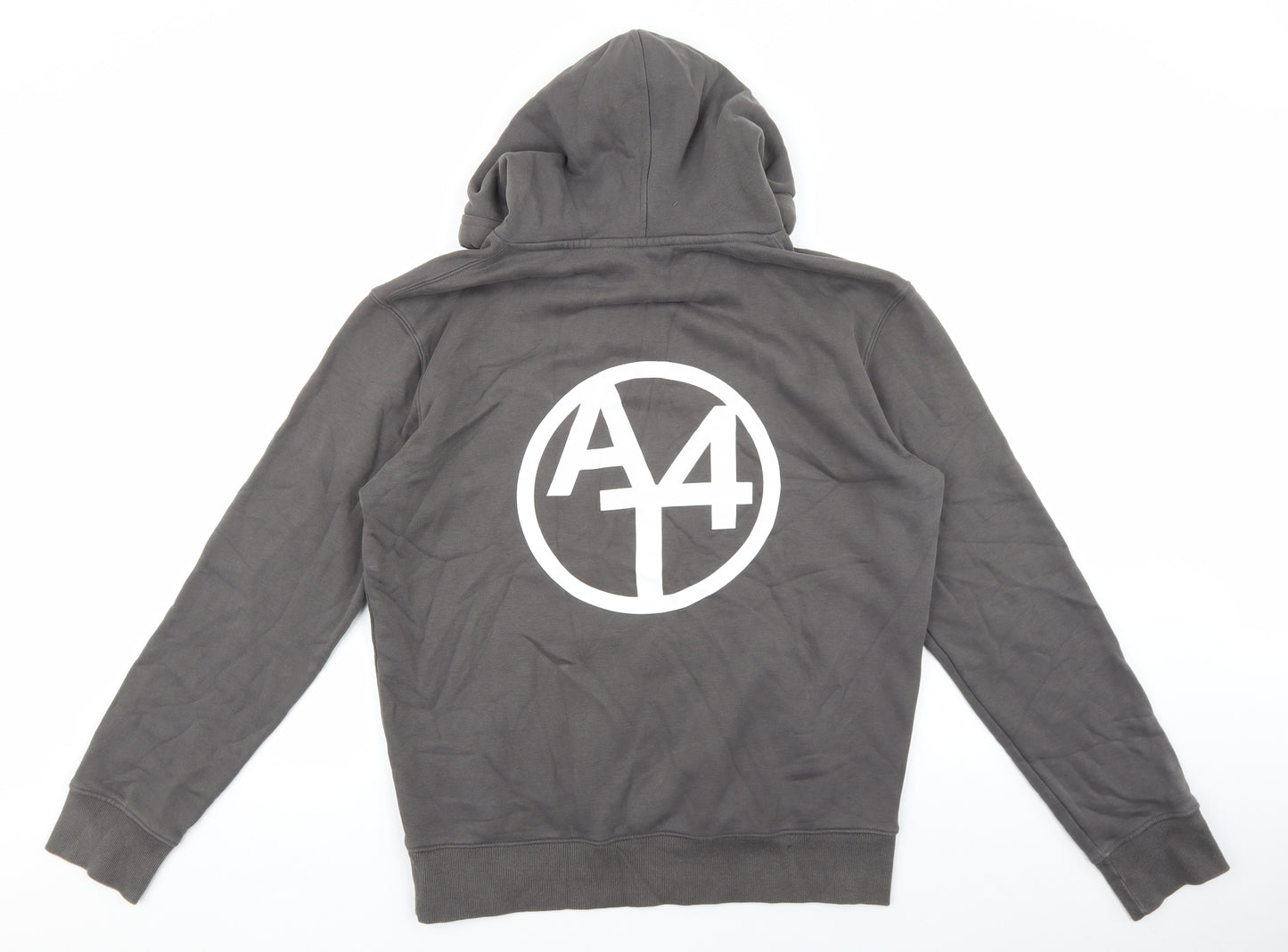 ANTHEM Mens Grey Cotton Pullover Hoodie Size M
