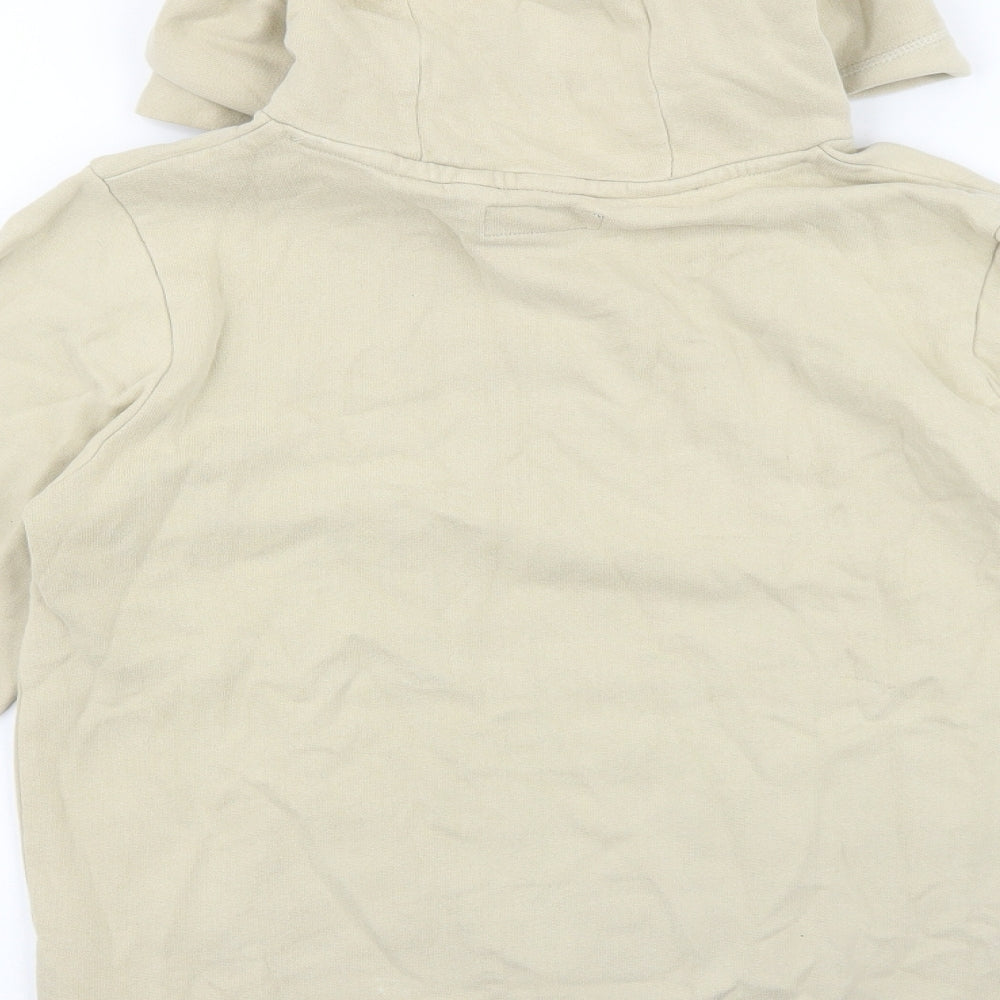 NEXT Boys Beige Camouflage 100% Cotton Pullover Hoodie Size 11 Years Pullover