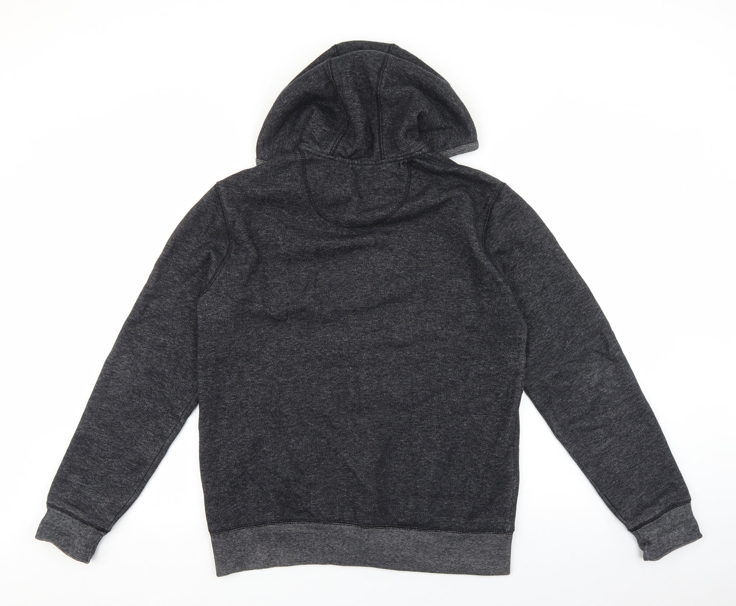 Burton Mens Grey Cotton Full Zip Hoodie Size M