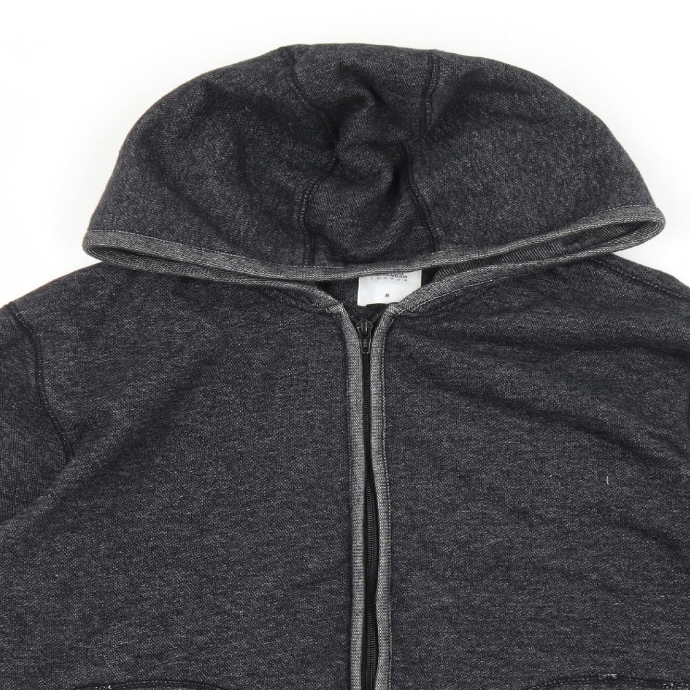 Burton Mens Grey Cotton Full Zip Hoodie Size M