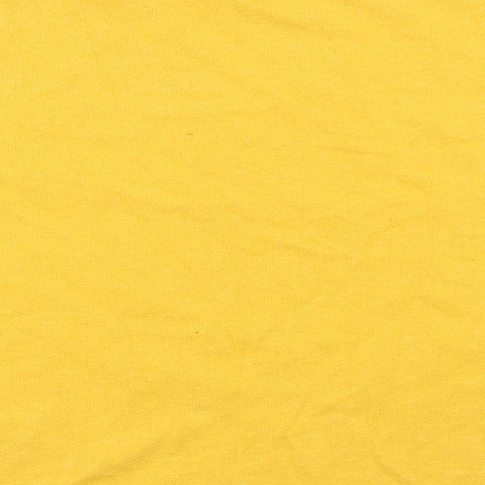 Element Mens Yellow Cotton Pullover Sweatshirt Size M