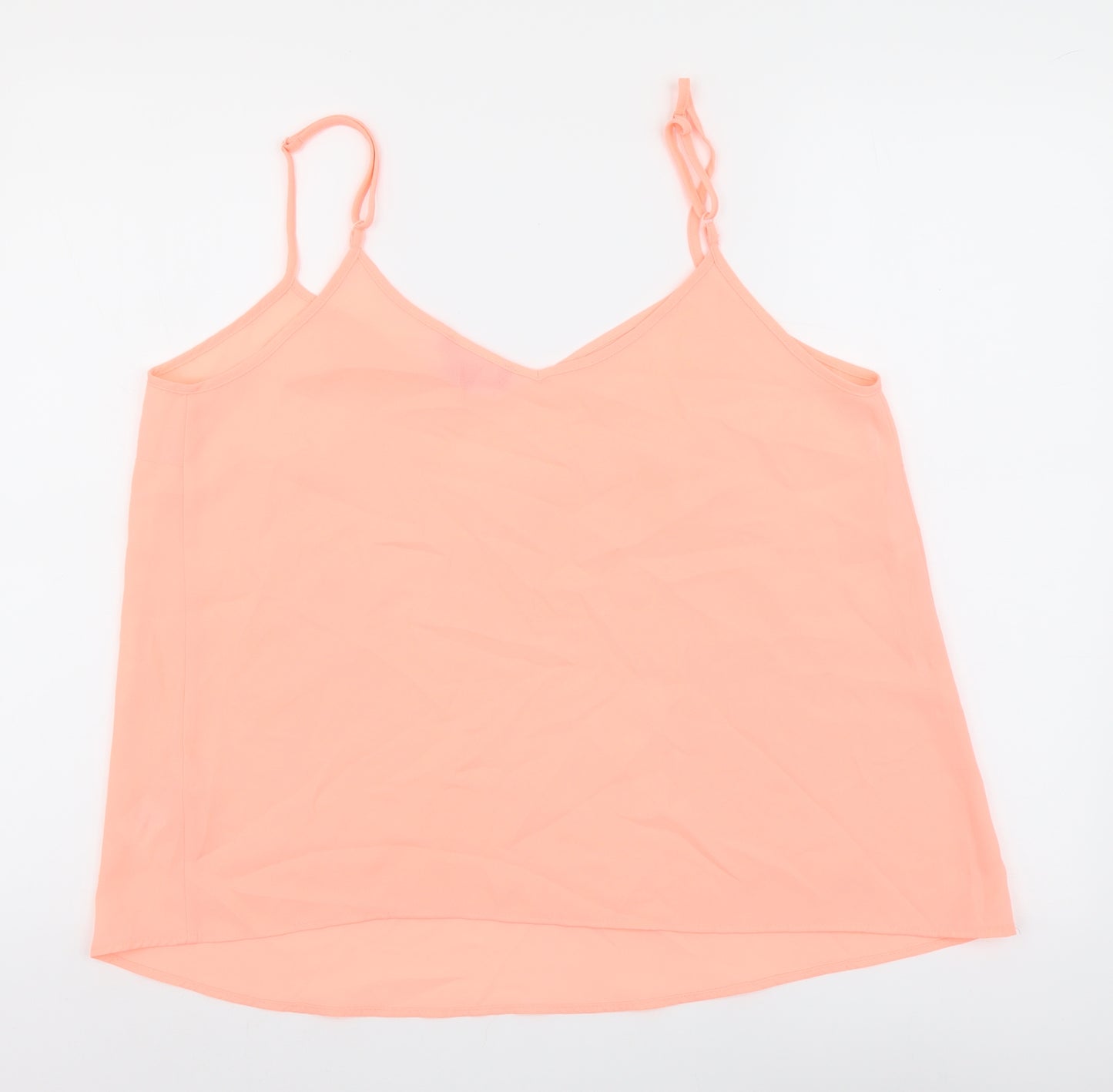Atmosphere Womens Pink Polyester Camisole Tank Size 16 V-Neck