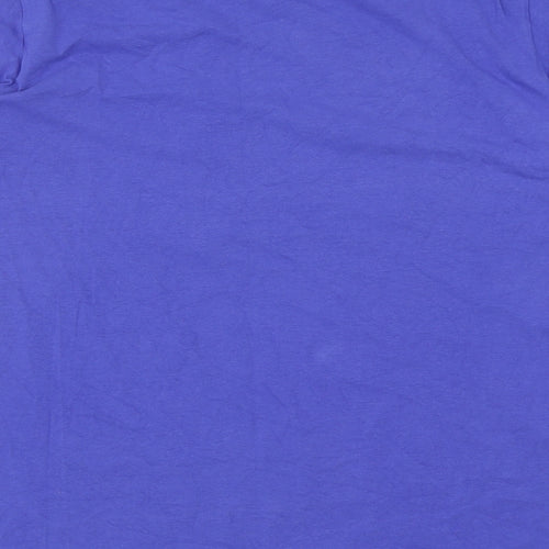 Mountain Warehouse Womens Blue Polyester Basic T-Shirt Size 20 Scoop Neck - Life is Better in Flip Flops