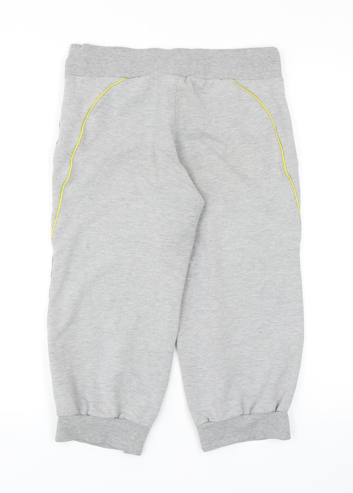 ellesse Womens Grey Cotton Jogger Trousers Size 12 Regular Drawstring