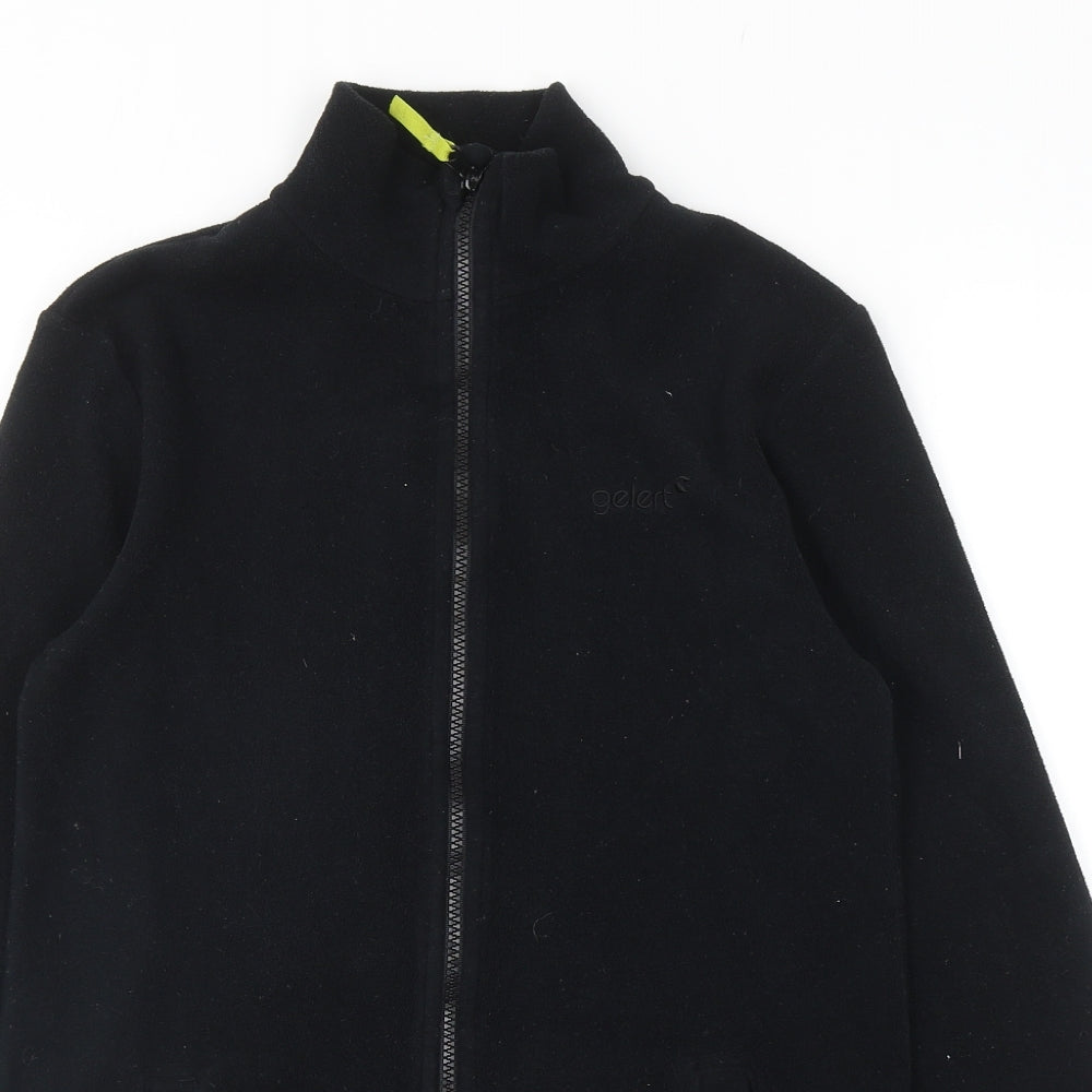 Gelert Boys Black Jacket Size 13 Years Zip
