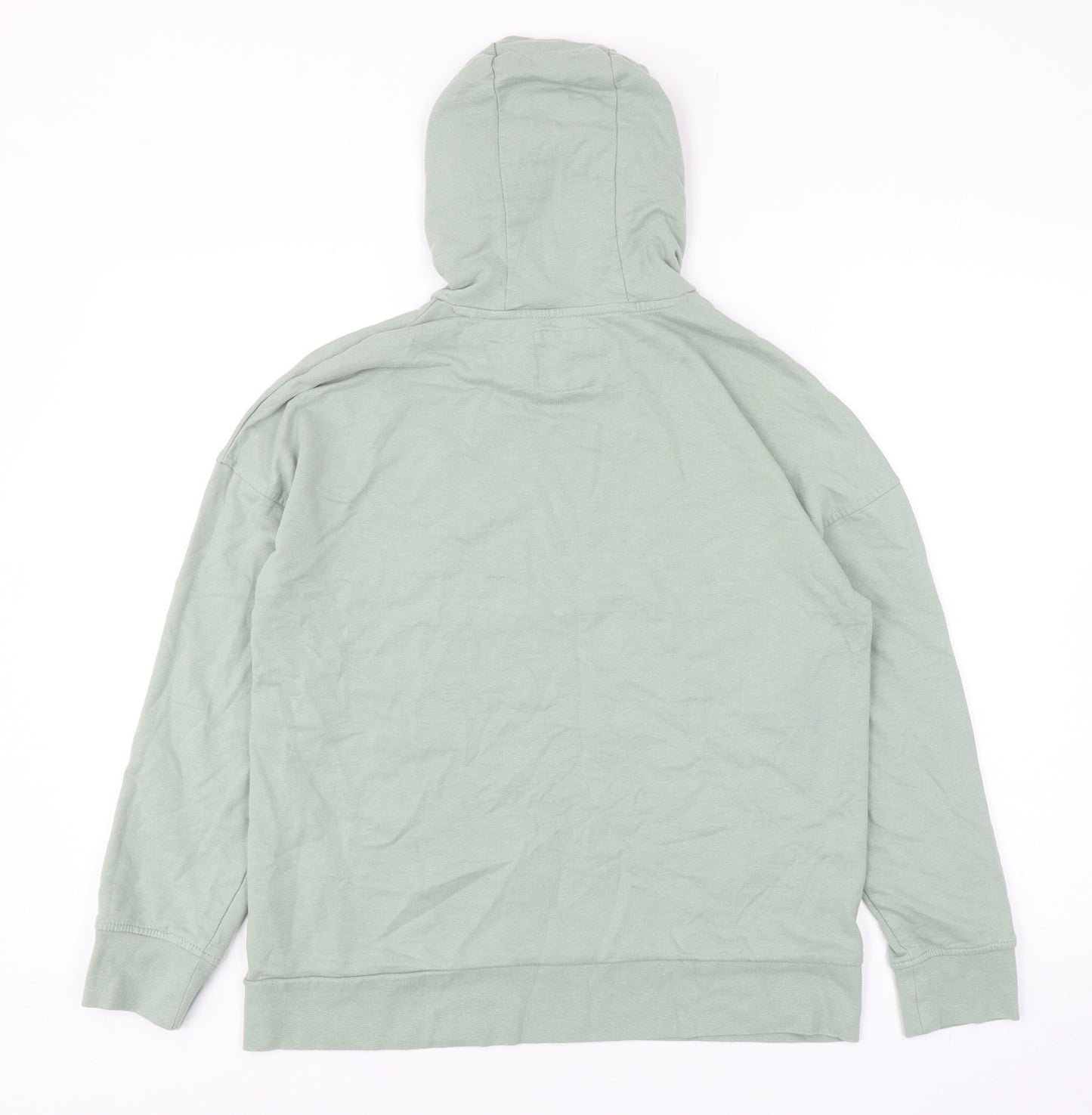 ESMARA Womens Green Cotton Pullover Hoodie Size S Pullover