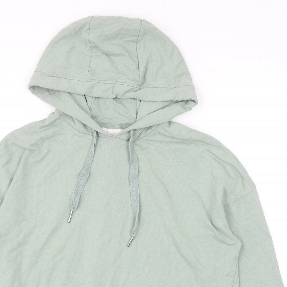 ESMARA Womens Green Cotton Pullover Hoodie Size S Pullover